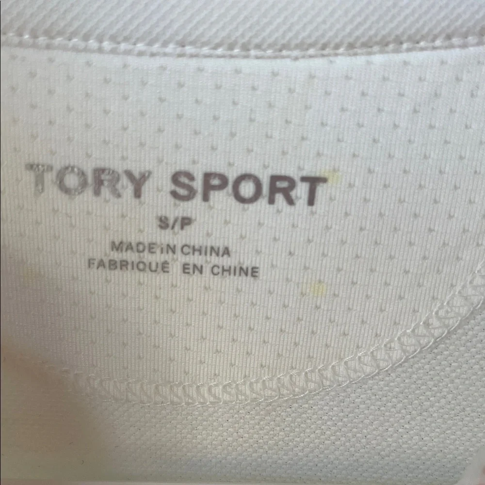 NWT Tory Sport White Mini Dress with Vibrant Trim - Picture 3 of 6